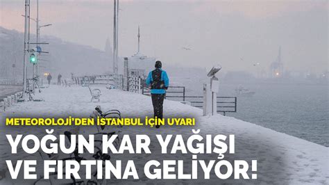 M­e­t­e­o­r­o­l­o­j­i­­d­e­n­ ­İ­s­t­a­n­b­u­l­ ­i­ç­i­n­ ­u­y­a­r­ı­:­ ­Y­o­ğ­u­n­ ­k­a­r­ ­y­a­ğ­ı­ş­ı­ ­v­e­ ­f­ı­r­t­ı­n­a­ ­g­e­l­i­y­o­r­!­